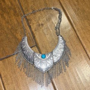 Silver Statement Necklace